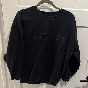 lululemon athletica Black Sweatshirt
